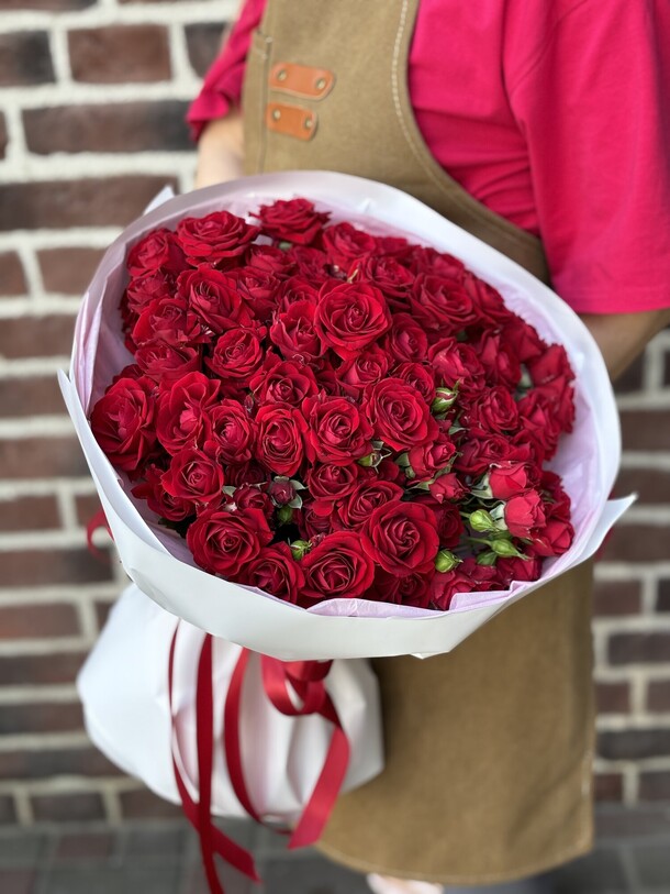 Огненный, артикул F1294934 - 4450 рублей, доставка по городу. Flawery - доставка цветов