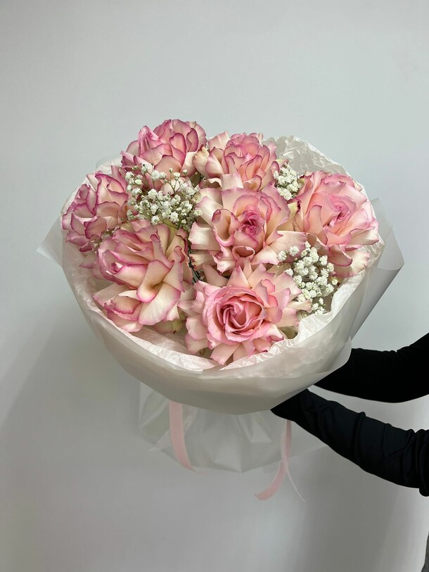 Французские розы, артикул F1323967 - 4800 рублей, доставка по городу. Flawery - доставка цветов