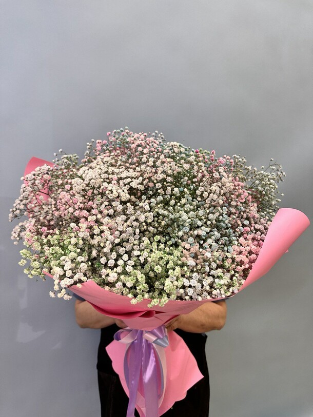 Гипсофила радужная, артикул F1297778 - 10175 рублей, доставка по городу. Flawery - доставка цветов