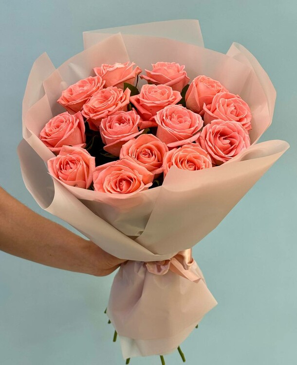 Букет моно, артикул F1298452 - 6160 рублей, доставка по городу. Flawery - доставка цветов