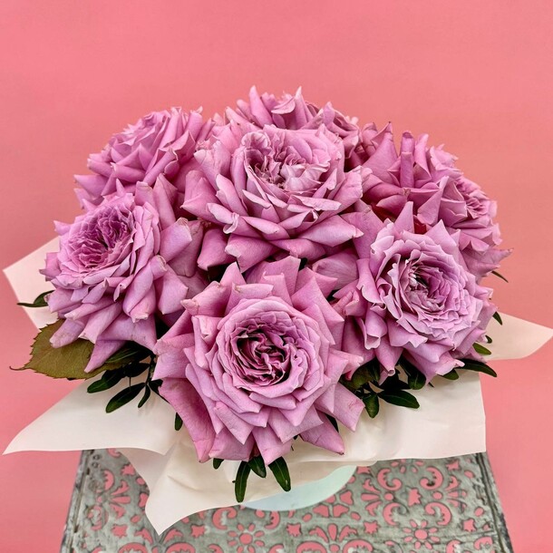 Букет сиреневенький, артикул F1407254 - 3575 рублей, доставка по городу. Flawery - доставка цветов