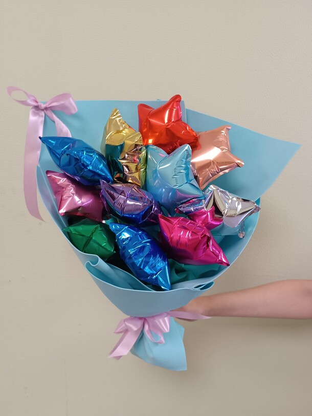 Букет из шариков 2, артикул F1449776 - 1200 рублей, доставка по городу. Flawery - доставка цветов