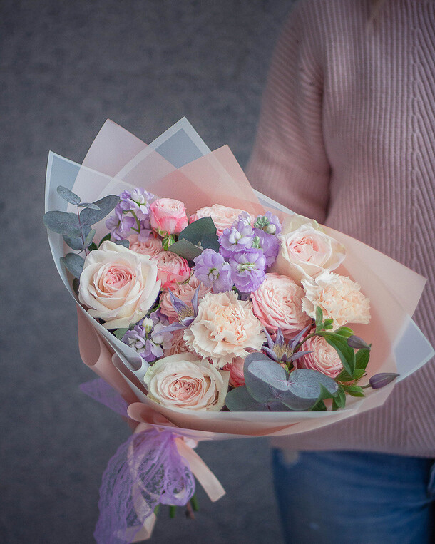 ⭐️ букет "орландо", артикул F1298844 - 7700 рублей, доставка по городу. Flawery - доставка цветов