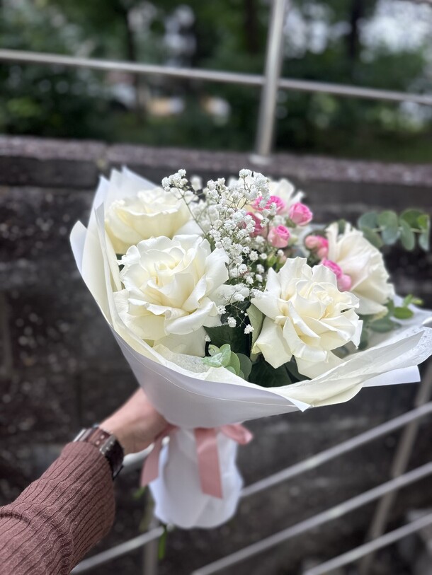 Белый ангел, артикул F1299547 - 3450 рублей, доставка по городу. Flawery - доставка цветов