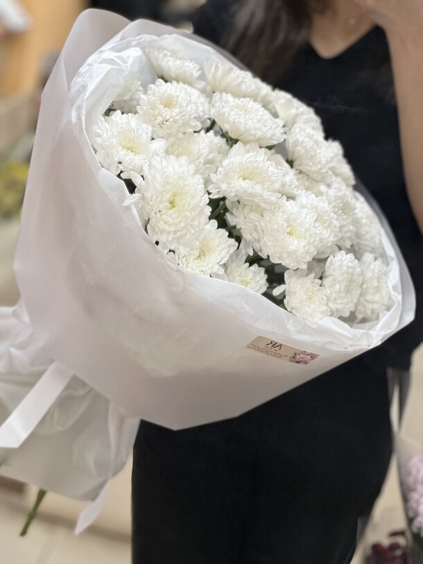 Хризантема, артикул F1341099 - 3980 рублей, доставка по городу. Flawery - доставка цветов