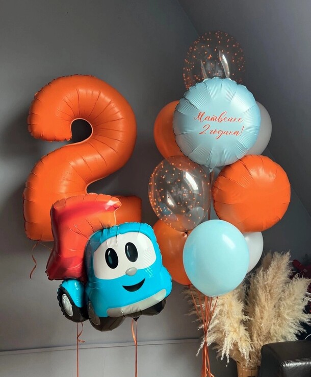 Набор грузовичок, артикул F1296190 - 5935 рублей, доставка по городу. Flawery - доставка цветов