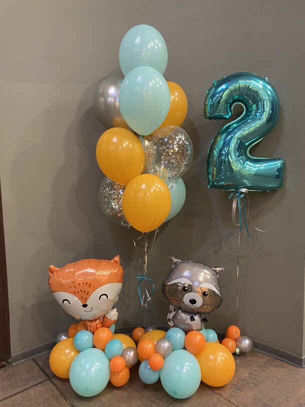 Лесные зверята, артикул F1322459 - 6970 рублей, доставка по городу. Flawery - доставка цветов