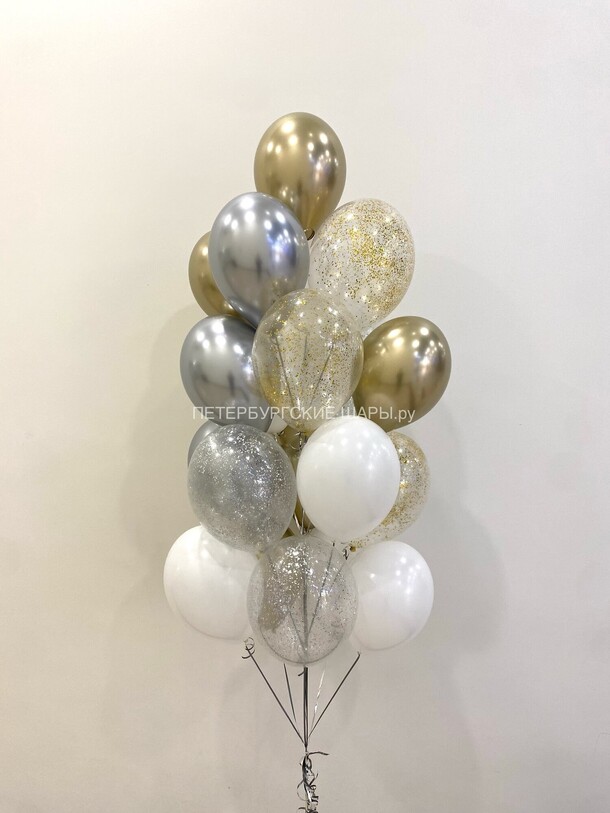 Набор искры и золота, артикул F1409133 - 6610 рублей, доставка по городу. Flawery - доставка цветов