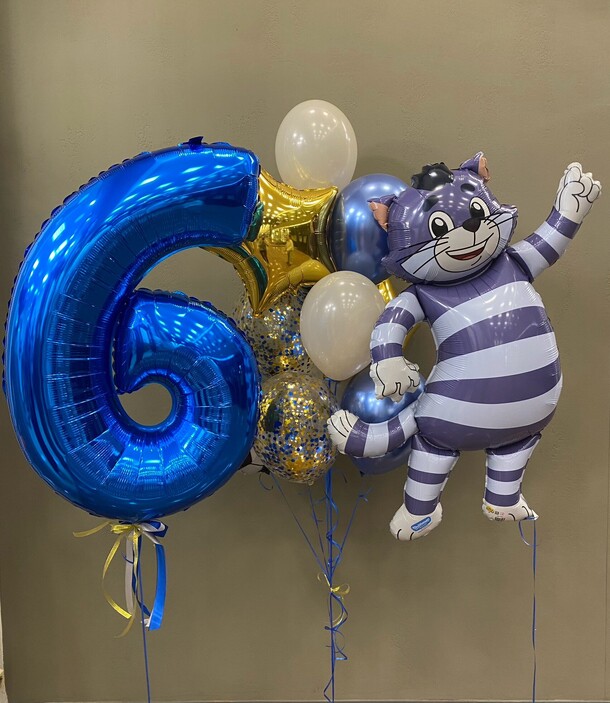 Набор кот полосатый, артикул F1426976 - 8970 рублей, доставка по городу. Flawery - доставка цветов