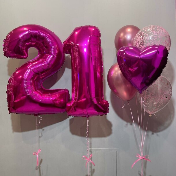 Шары на день рождение🎈, артикул F1191387 - 3950 рублей, доставка по городу. Flawery - доставка цветов