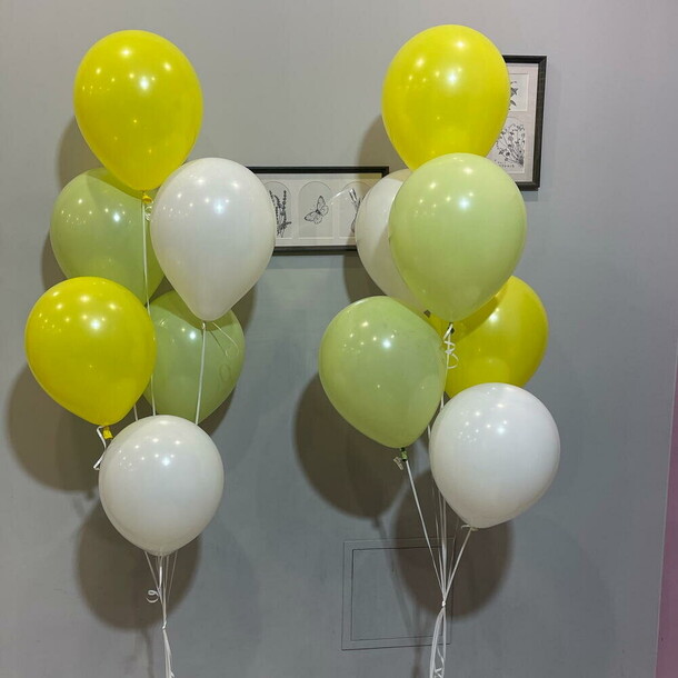 Два фонтана из шаров, артикул F1275270 - 2500 рублей, доставка по городу. Flawery - доставка цветов