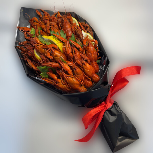 «ассорти из мелких раков», артикул F1298087 - 5000 рублей, доставка по городу. Flawery - доставка цветов