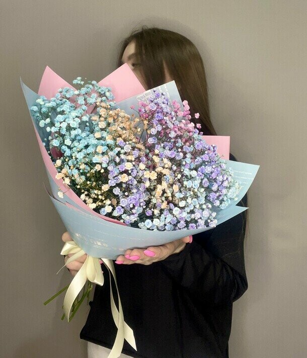 Нежная гипсофила, артикул F1303288 - 7612 рублей, доставка по городу. Flawery - доставка цветов