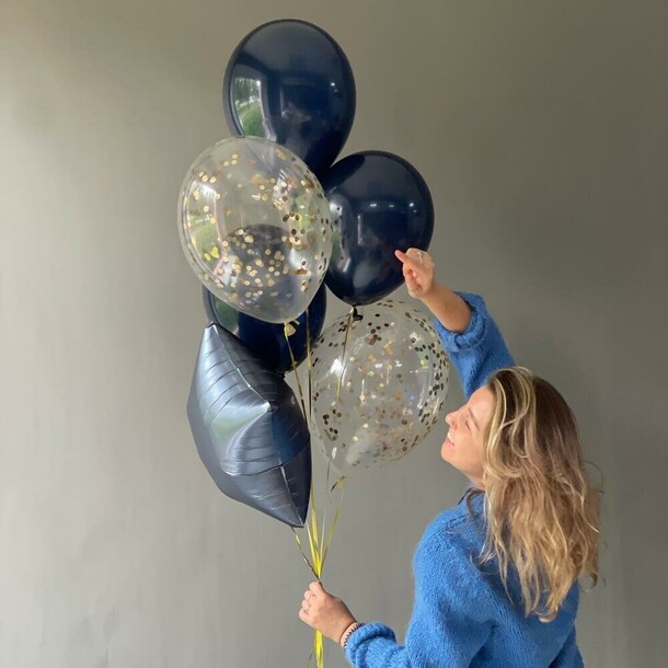 Сет шаров «для любимых», артикул F1333852 - 1650 рублей, доставка по городу. Flawery - доставка цветов