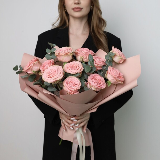 Букет 666, артикул F1414468 - 6590 рублей, доставка по городу. Flawery - доставка цветов