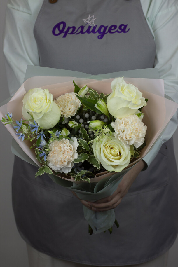 Букет "сальса", артикул F1456547 - 6790 рублей, доставка по городу. Flawery - доставка цветов