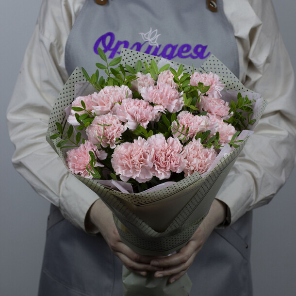 15 диантусов розовых, артикул F1457685 - 5990 рублей, доставка по городу. Flawery - доставка цветов