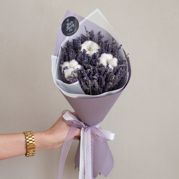 Букет лаванды «вспоминая прованс», артикул F1306779 - 2000 рублей, доставка по городу. Flawery - доставка цветов