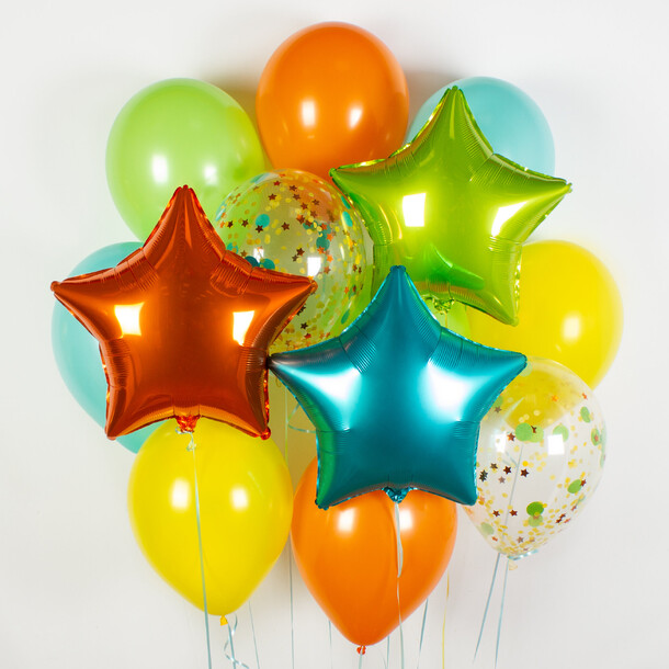 Набор шаров «juicy fruit», артикул F1398366 - 3750 рублей, доставка по городу. Flawery - доставка цветов