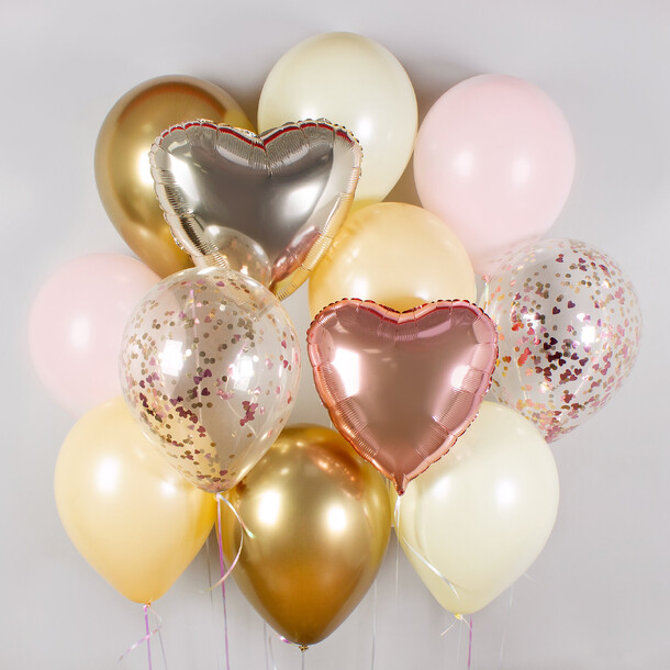 Набор шаров «бисквит», артикул F1398368 - 3600 рублей, доставка по городу. Flawery - доставка цветов