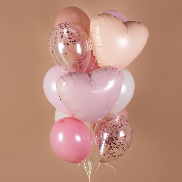 Набор mini-шаров «карамель» lite, артикул F1403628 - 2400 рублей, доставка по городу. Flawery - доставка цветов