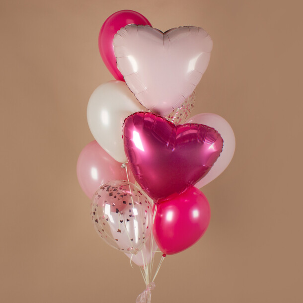 Набор mini-шаров «bubblegum» lite, артикул F1403631 - 2350 рублей, доставка по городу. Flawery - доставка цветов