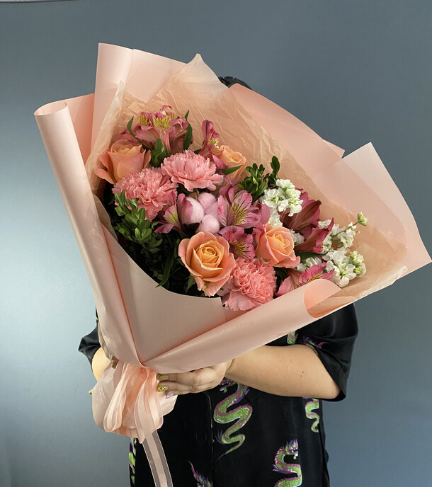 Букет "утренняя звезда", артикул F1316182 - 5490 рублей, доставка по городу. Flawery - доставка цветов