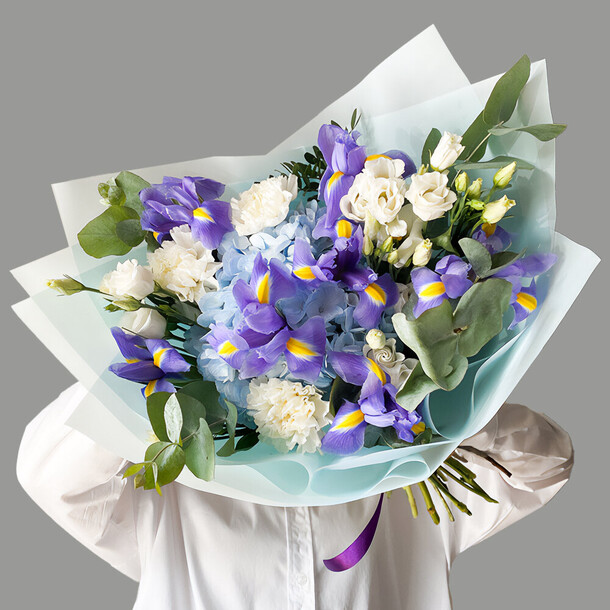 Букет цветов "трепет сердца", артикул F1351213 - 4799 рублей, доставка по городу. Flawery - доставка цветов