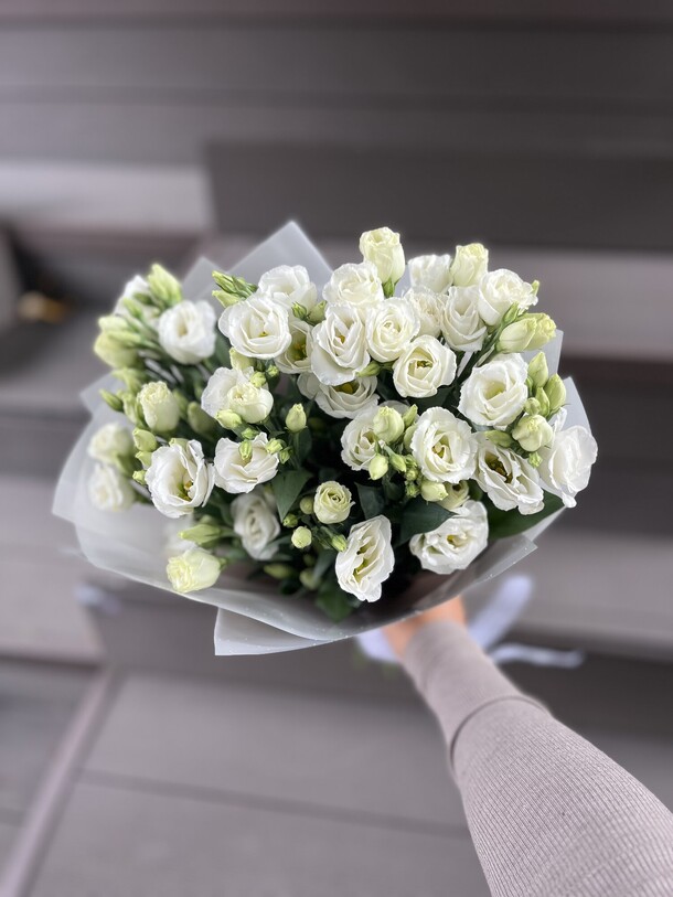 Эустома, артикул F1317205 - 7730 рублей, доставка по городу. Flawery - доставка цветов