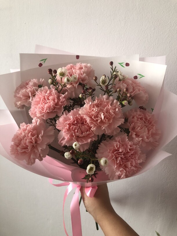 Диантусы, артикул F1326855 - 2690 рублей, доставка по городу. Flawery - доставка цветов