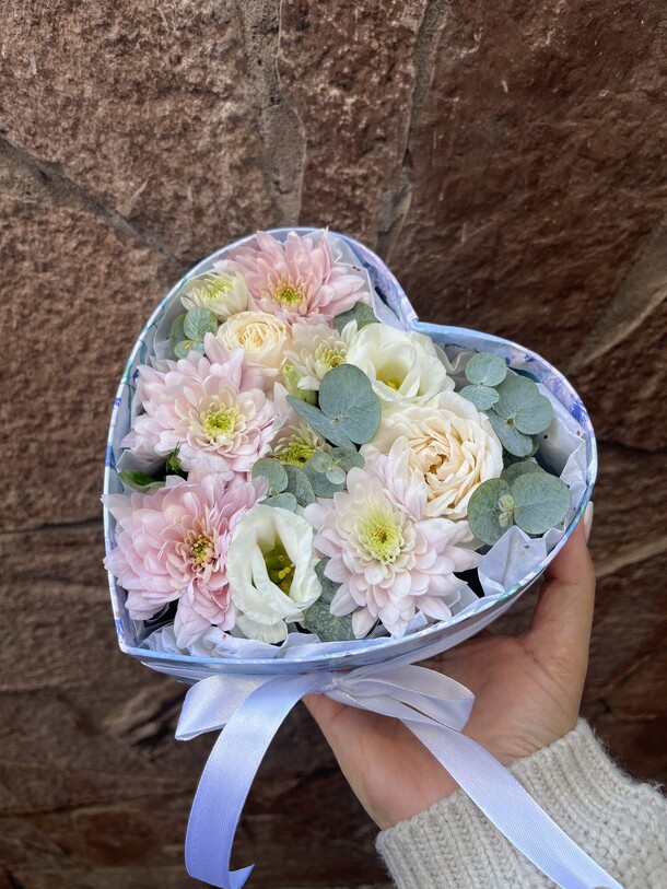 Сердечко для любимой, артикул F1381803 - 2490 рублей, доставка по городу. Flawery - доставка цветов