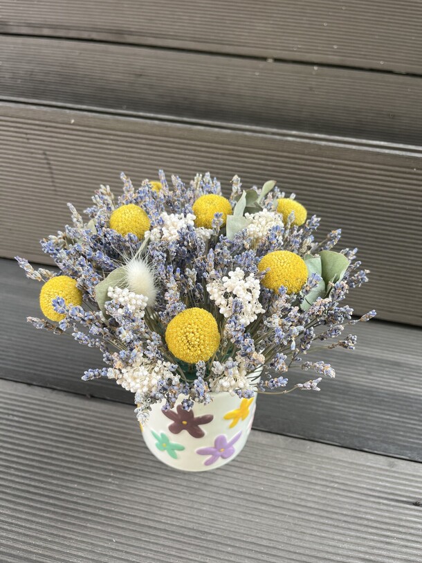 Композиция с лавандой, артикул F1450500 - 2720 рублей, доставка по городу. Flawery - доставка цветов