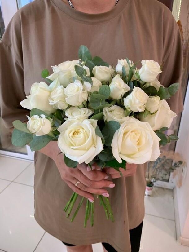 Букет невесты № 6, артикул F1322050 - 4160 рублей, доставка по городу. Flawery - доставка цветов