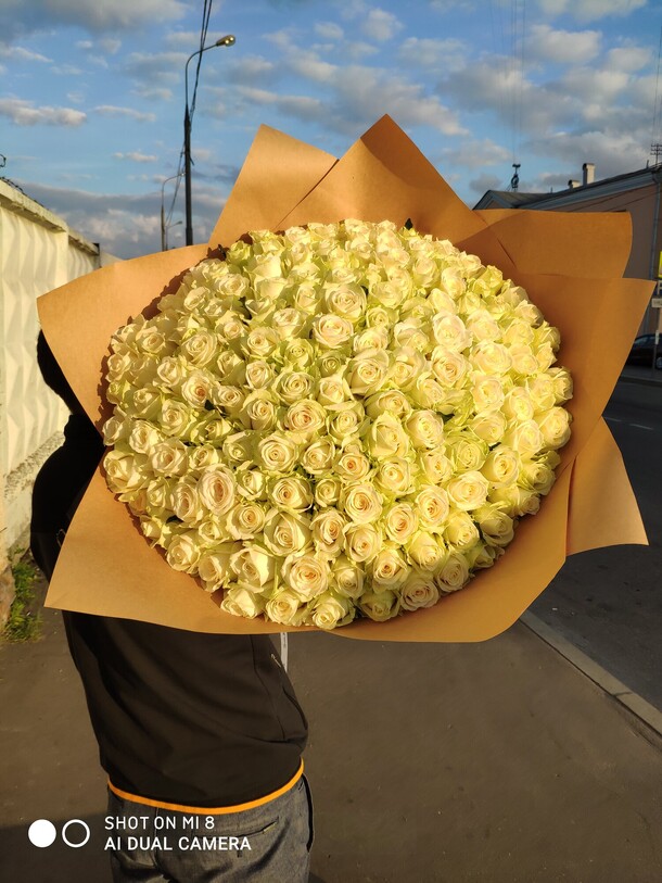 Белый жемчуг, артикул F92156 - 35000 рублей, доставка по городу. Flawery - доставка цветов