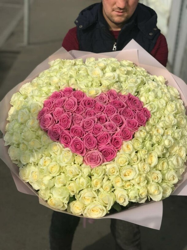 Сердца, артикул F92934 - 50000 рублей, доставка по городу. Flawery - доставка цветов