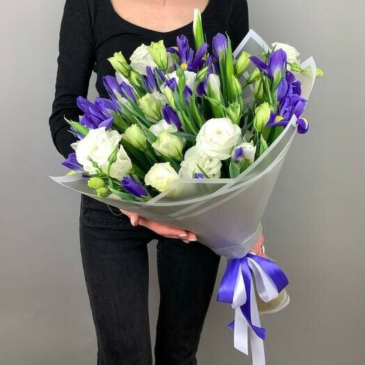 Букет «нежный вечер», артикул F1271174 - 10800 рублей, доставка по городу. Flawery - доставка цветов