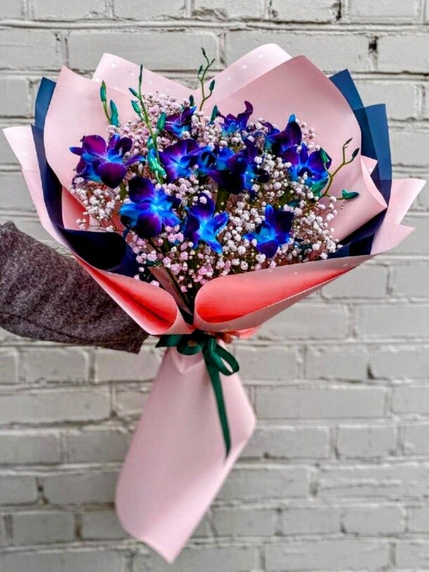 Космический букет, артикул F1281979 - 3700 рублей, доставка по городу. Flawery - доставка цветов