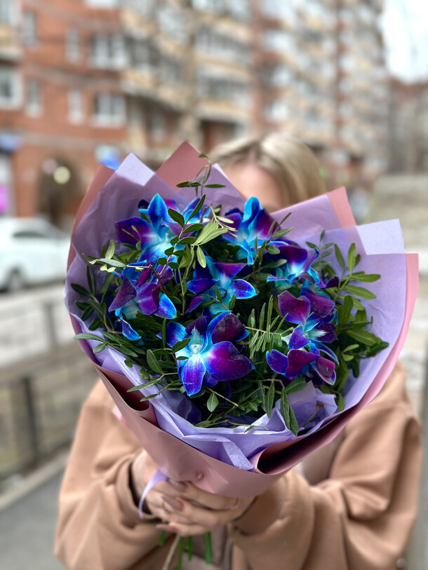 Космические орхидеи, артикул F1403145 - 3500 рублей, доставка по городу. Flawery - доставка цветов