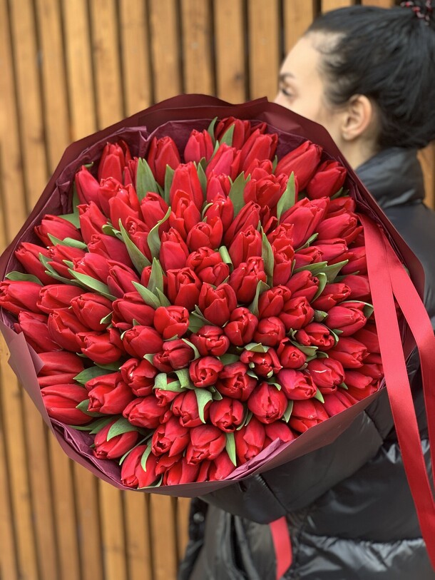 Тюльпаны, артикул F1350661 - 39950 рублей, доставка по городу. Flawery - доставка цветов