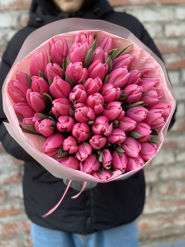 Тюльпаны, артикул F1350884 - 11450 рублей, доставка по городу. Flawery - доставка цветов