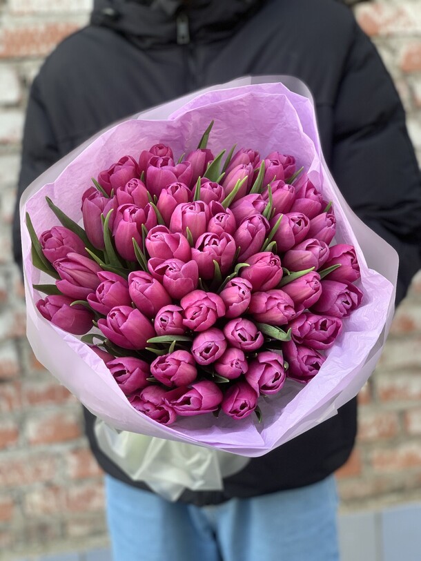 Тюльпаны, артикул F1351044 - 19950 рублей, доставка по городу. Flawery - доставка цветов