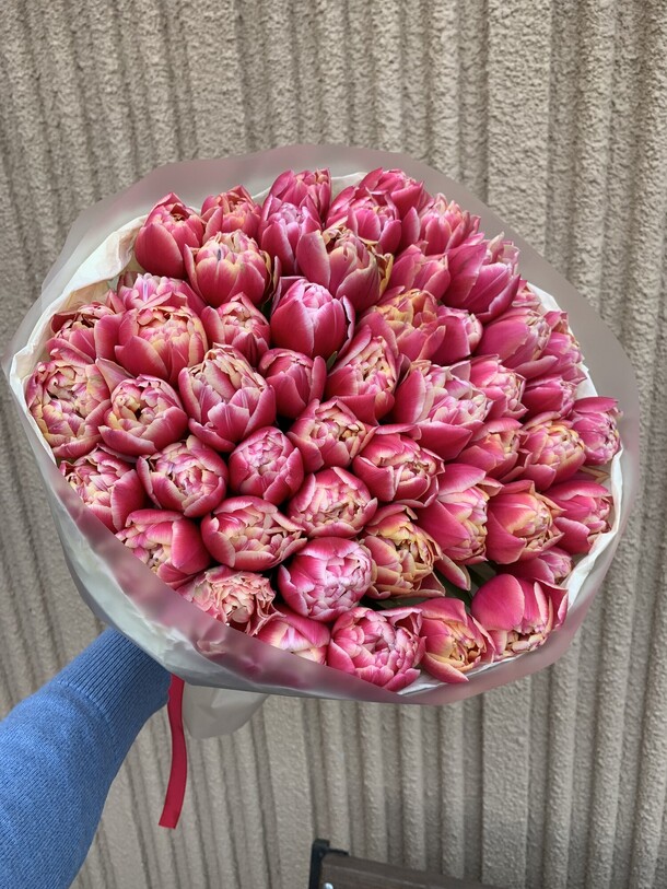 Тюльпаны, артикул F1393906 - 19950 рублей, доставка по городу. Flawery - доставка цветов