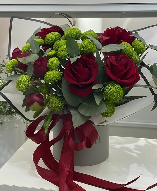 Композиция безумство, артикул F1523075 - 2800 рублей, доставка по городу. Flawery - доставка цветов