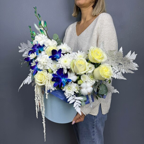 Снежная королева, артикул F1336033 - 9897 рублей, доставка по городу. Flawery - доставка цветов