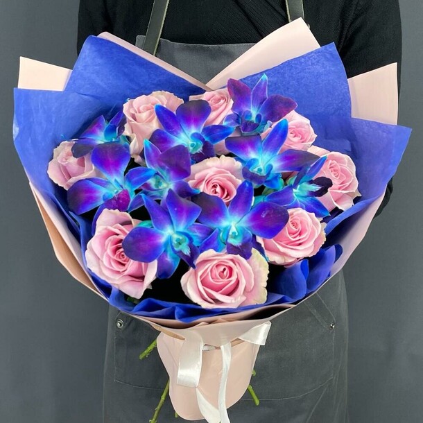 Розовый закат s, артикул F1452974 - 5445 рублей, доставка по городу. Flawery - доставка цветов