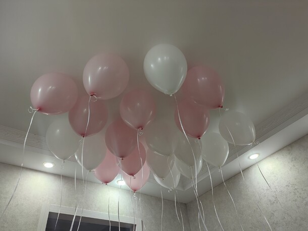 Гелиевые шары под потолок, артикул F1343201 - 4200 рублей, доставка по городу. Flawery - доставка цветов