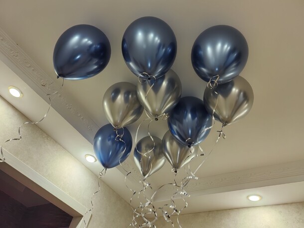 Гелиевые шары под потолок, артикул F1347665 - 2500 рублей, доставка по городу. Flawery - доставка цветов