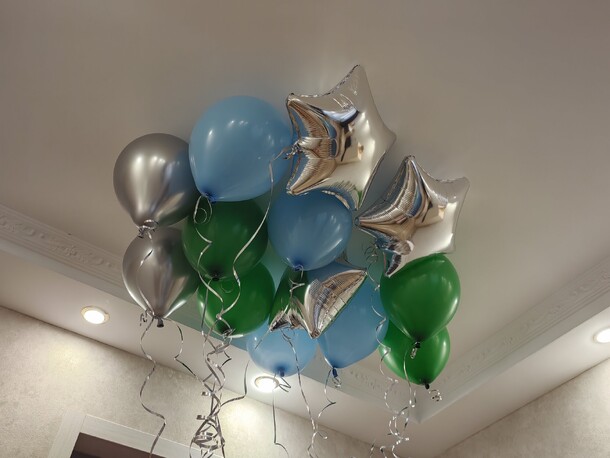 Гелиевые шары под потолок, артикул F1349422 - 3350 рублей, доставка по городу. Flawery - доставка цветов
