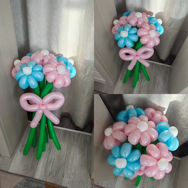 Букет из воздушных ромашек, артикул F1365211 - 1400 рублей, доставка по городу. Flawery - доставка цветов