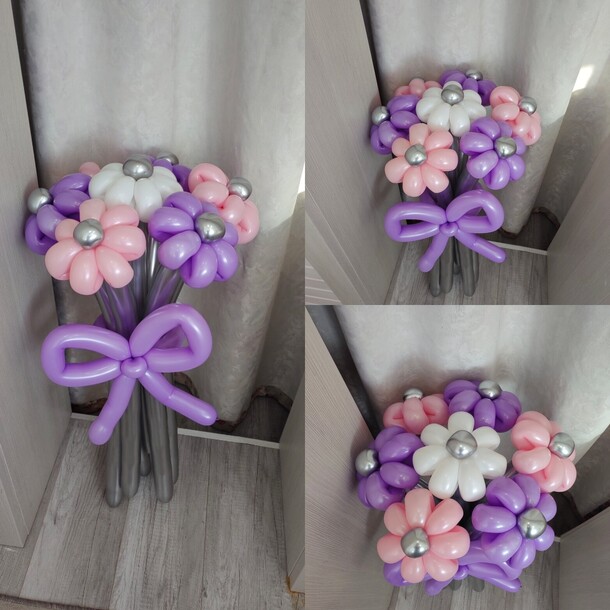 Нежный букет цветов ромашек, артикул F1370233 - 1500 рублей, доставка по городу. Flawery - доставка цветов